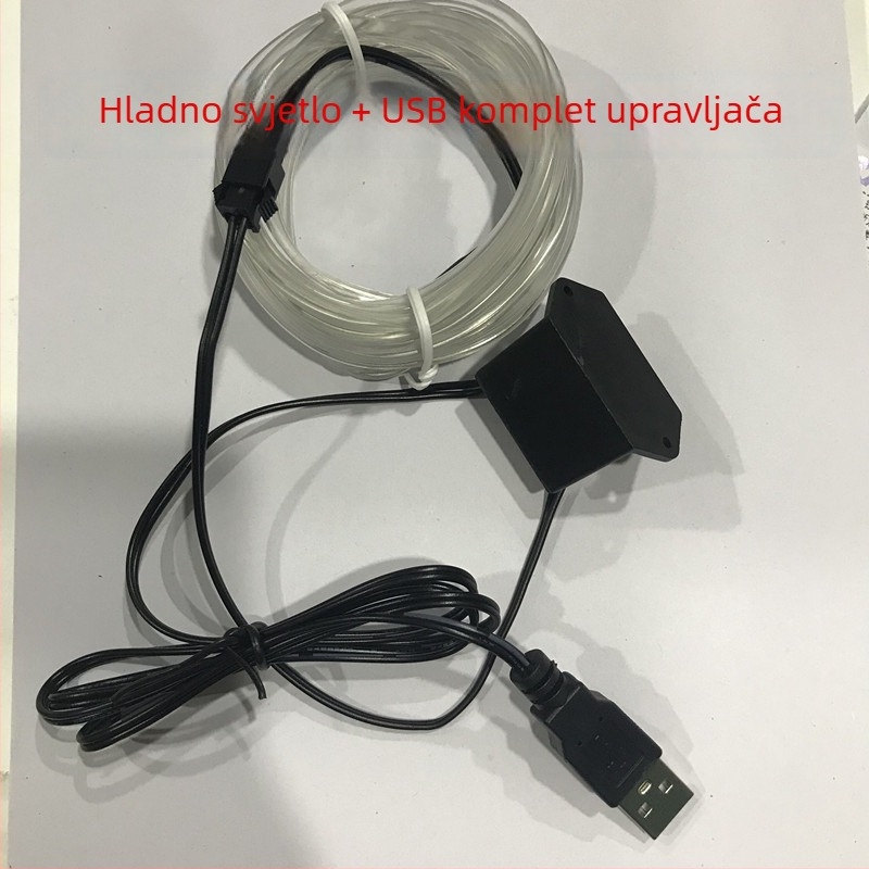 Unutarnja LED rasvjeta automobila, EL model, edge-lit, 12V, 5W, 4500K