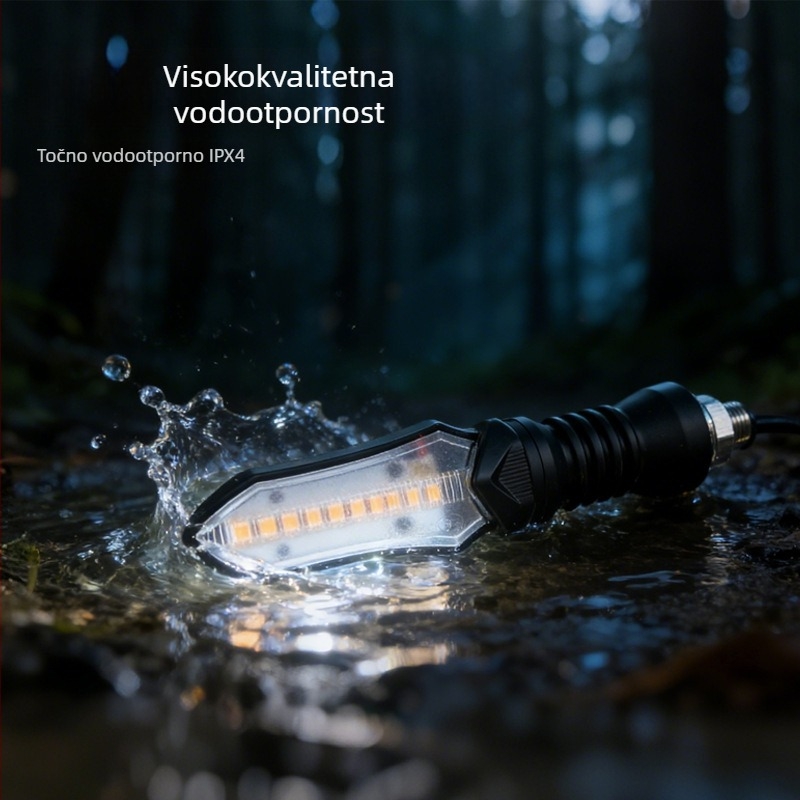 LED signal za skuter, model MZ-04, 48V, 2W, vijek trajanja 30.000 h
