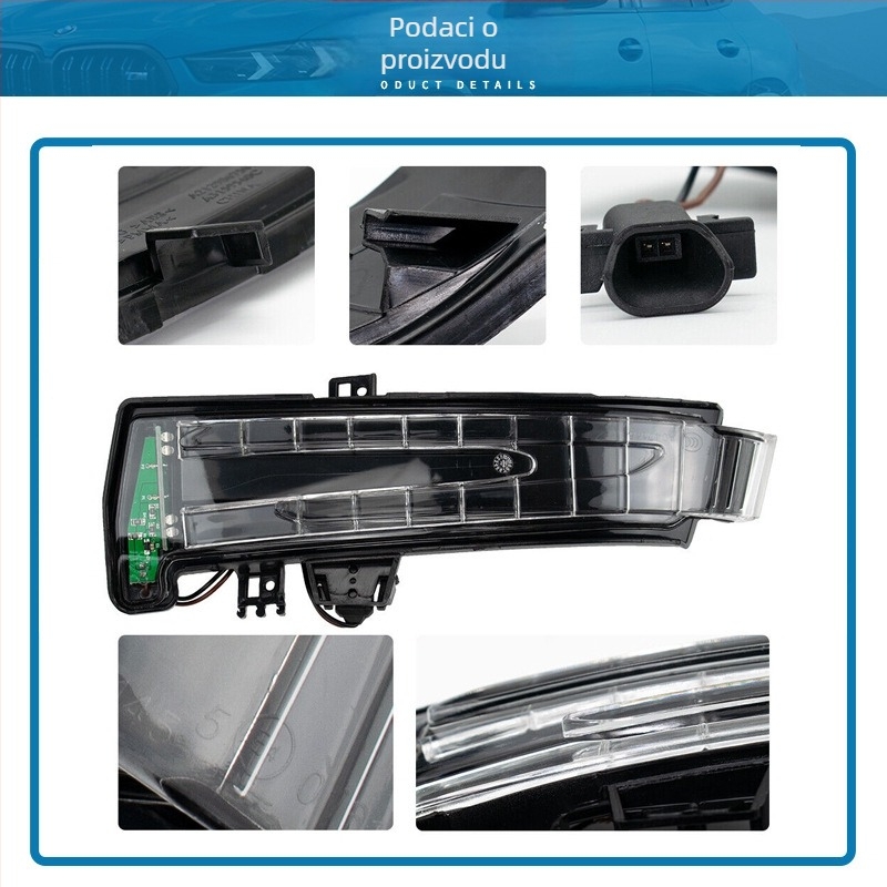 Svjetlo retrovizora za Mercedes-Benz E-Class W212 – HM ABS Class E 2129067401/2129067501