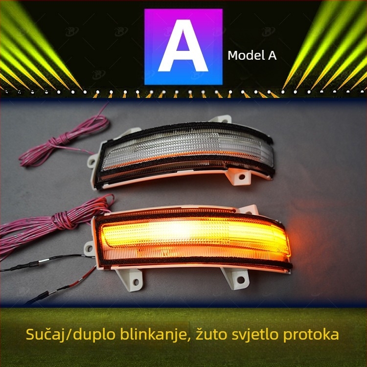 LED pokazivač u ogledalu za Honda Civic 9. generacije, 12V, 5W, vijek trajanja 87.600 sati, model ZSBQ202404291854