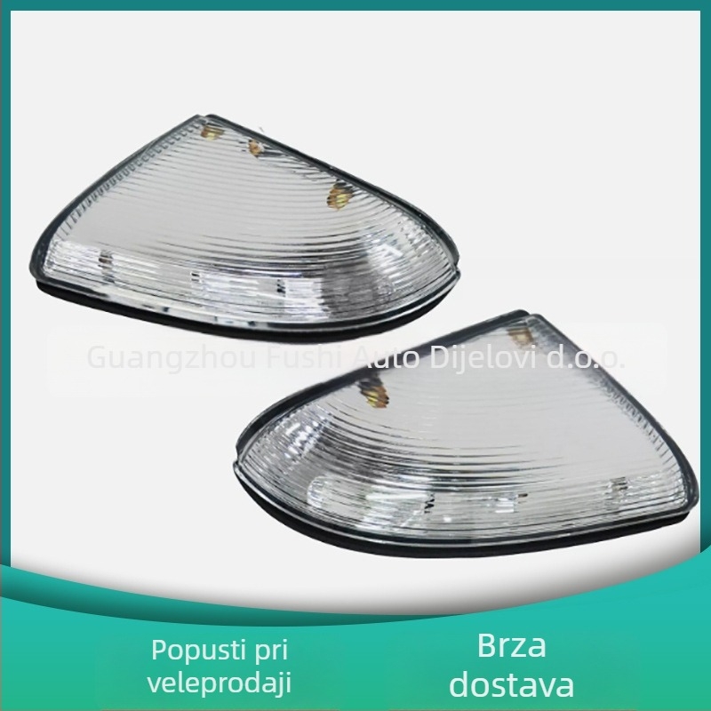 Svjetlo signalnog pokazivača za retrovizor Dodge Ram 1500/2500, 2009-2018, 12V, ABS+PC, Model FSD-090, Dio 68064948AA/68064949AA