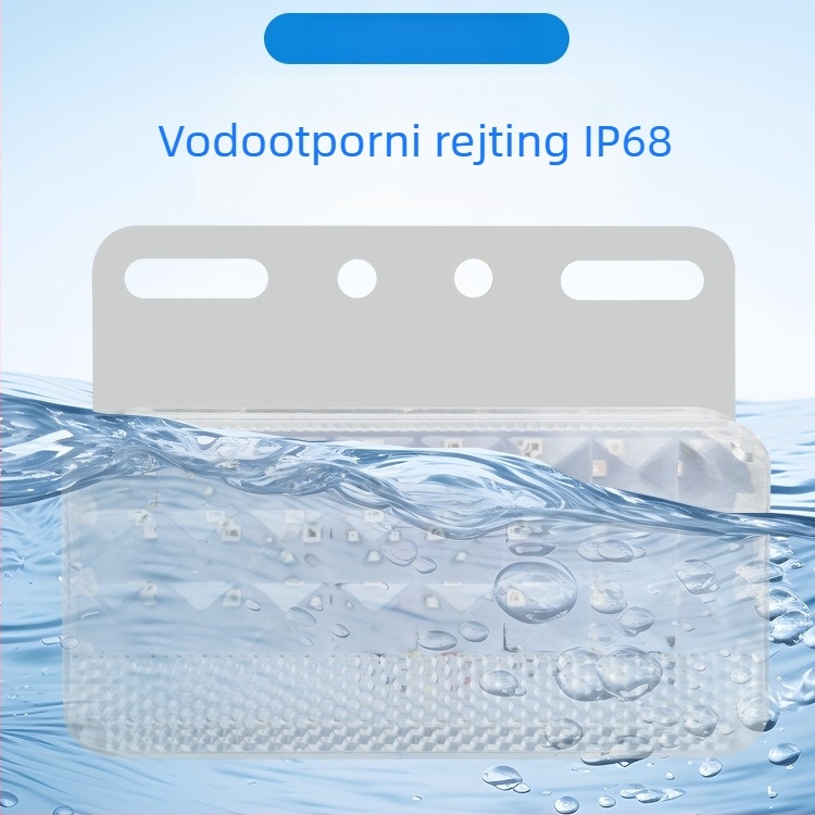 24V kamionsko dvostruko bočno LED svjetlo, svjetlo za vožnju unatrag, 12W, 2835 LED, 5000K, Model 055