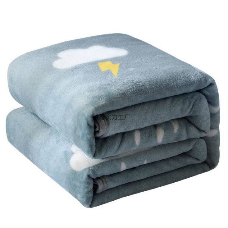Dječja deka od koralnog flisa, poliester vlakna, sve sezone, modernog jednostavnog stila, sintetičko vlakno