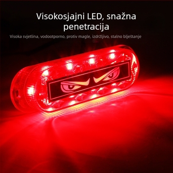 LED bljeskalice za automobile i kamione, svjetla na rešetki i kutna svjetla, 12–24V, ABS kućište, trajanje 50 000 sati