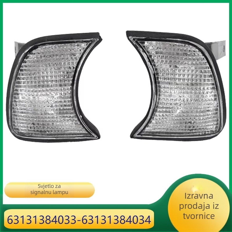 BMW 5 Series kutno svjetlo indikatora – modeli 63131384033/63131384034, plastika