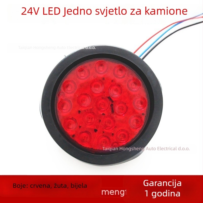 LED stražnje svjetlo za kamione i prikolice, 24V, 5W, 4500K