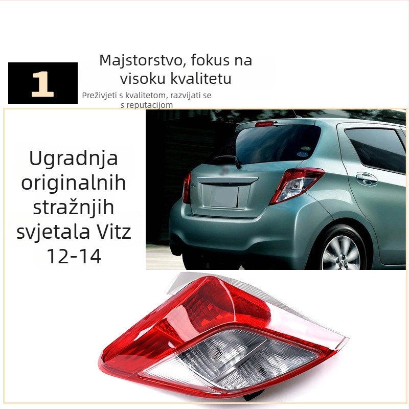 Vky ABS kućište stražnjeg svjetla za Toyota Vitz/Vizi 81560-52741
