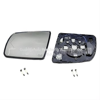 Zamjenski retrovizor – ravno ogledalo, 12V, kromirani odraz, ABS kućište; Kompatibilno s Toyota Sequoia 2008–2017 i Tacoma 2007–2021 (modeli 879030C100 / 879060C110)