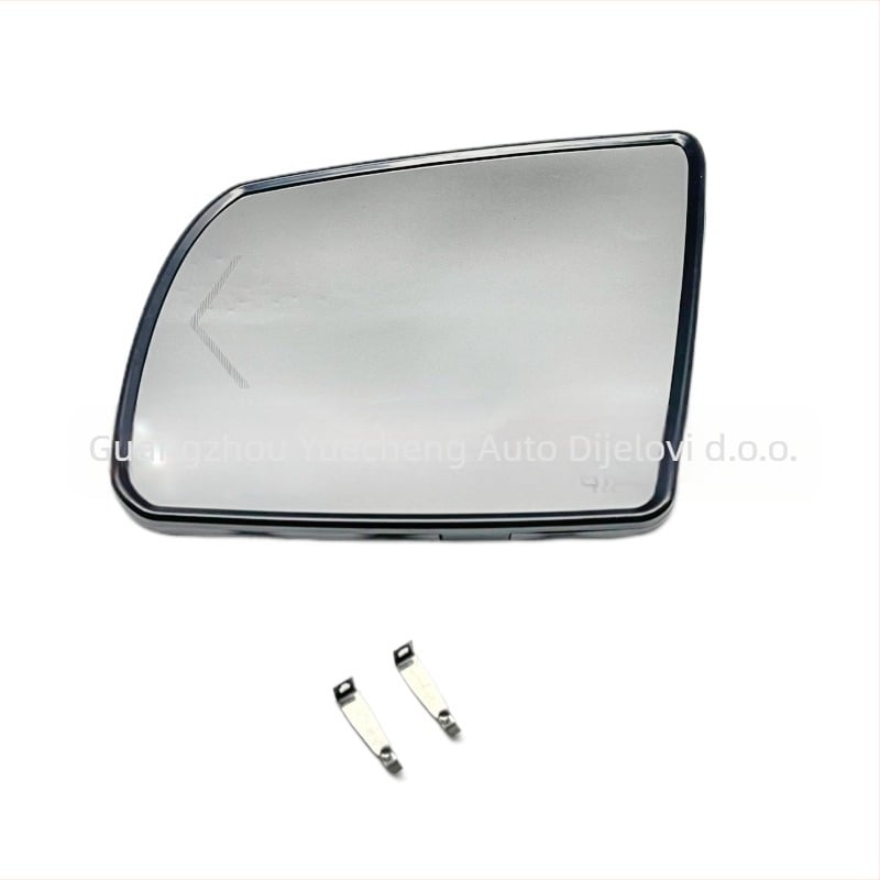 Zamjenski retrovizor – ravno ogledalo, 12V, kromirani odraz, ABS kućište; Kompatibilno s Toyota Sequoia 2008–2017 i Tacoma 2007–2021 (modeli 879030C100 / 879060C110)