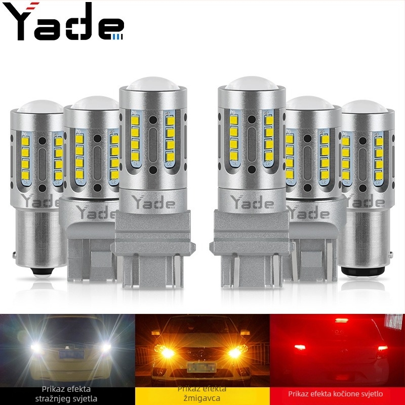 LED kočnica svjetlo za auto CANBUS, 12-24V, 9.5W, 1100 lm, univerzalna kompatibilnost