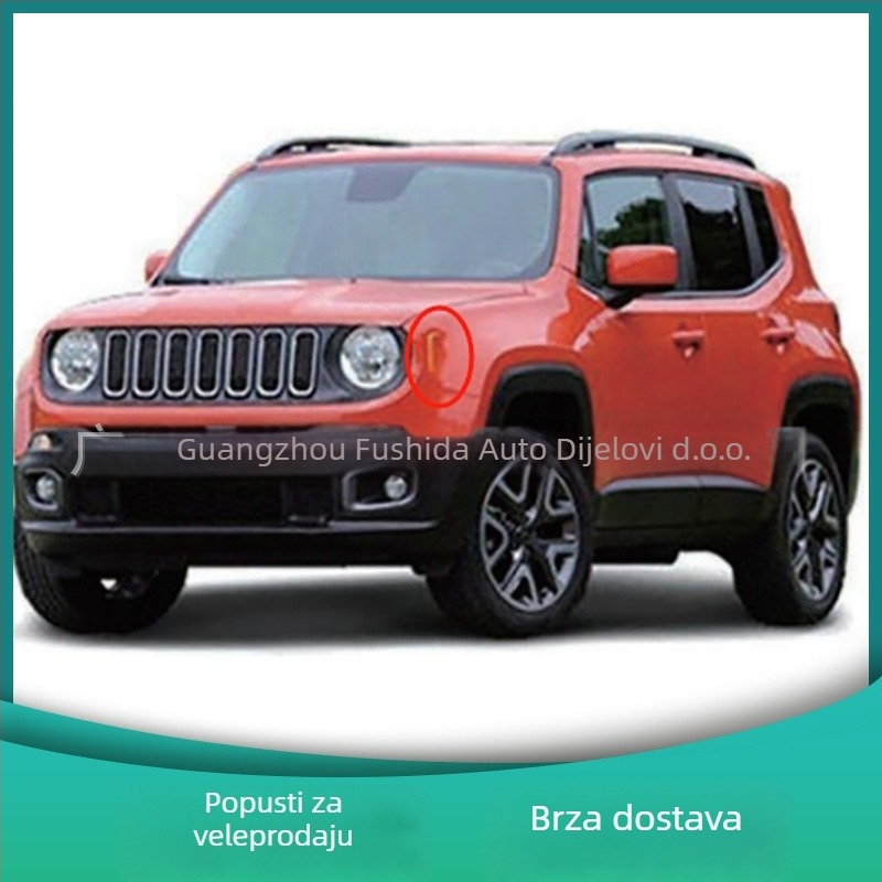 Bočni pokazivač smjera Jeep Renegade 2015-2022 – ABS+PC, 12V, 0.8W, 30000h, Model: 53390026/25; 68256050AA/049AA