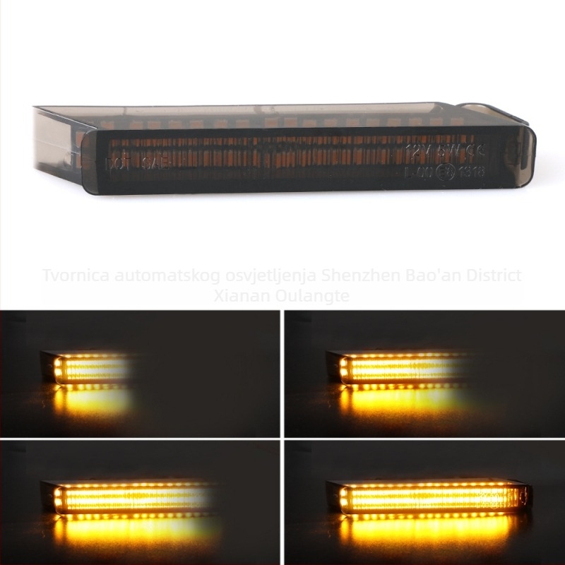 ALONT PC LED sekvencijalni signal za ogledala Ford F-150, Raptor i Lincoln, 12V, 5W, 3000K, PC kućište, vijek trajanja 50.000 sati