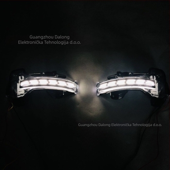 LED signal za retrovizor Honda serije (ABS+LED, 12W, 12V, LED svjetlosni vodič, 6000K)