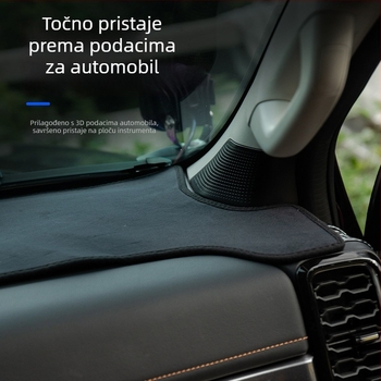 Suede podloga za ploču instrumenta Ford Ranger – sve sezone, stil originalnog modela, jednofarbni uzorak, porijeklo Guangdong