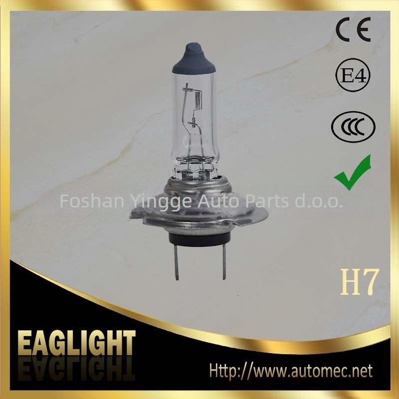 H7 halogena automobilska žarulja, 12V, 100W, PX26D baza, 1800 lm, jasno svjetlo