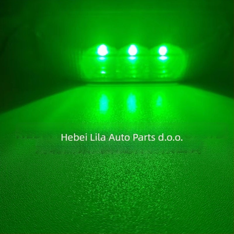 3LED trapezoidalno bočno svjetlo za kamione, prikolice i autobuse (12-24V, 0.6W, ABS PC, Model 3LED)