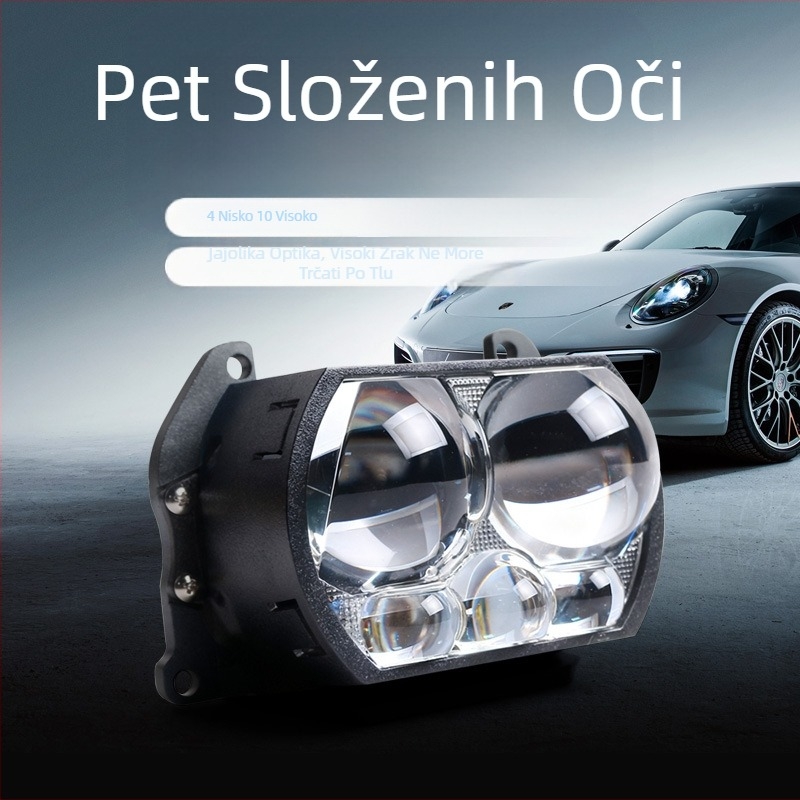 Prednje svjetlo s laserskim izvorom Gold Five-Eye 78W 12V 50.000 h