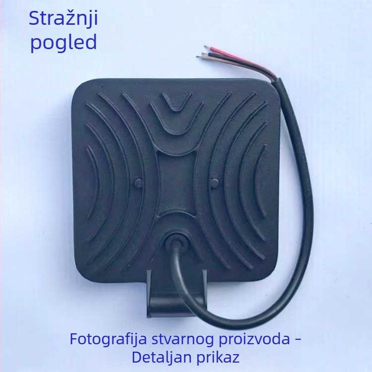 LED prednja radna svjetiljka s 16 LED, model HN-746-1, 10-30V, PC kućište, za univerzalna teška vozila