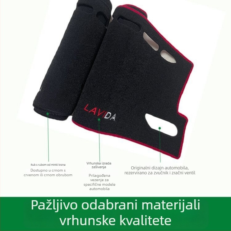 Jastučić za ploču instrumenata – silikon, uzorak logotipa, brend: Drugo