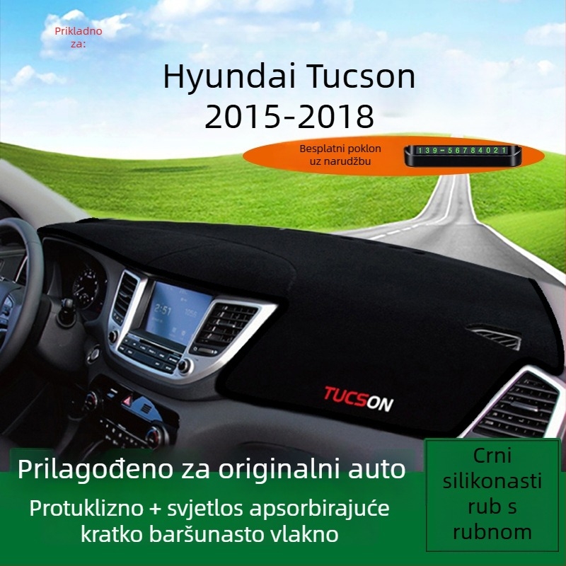 Jastučić za ploču instrumenata – silikon, uzorak logotipa, brend: Drugo