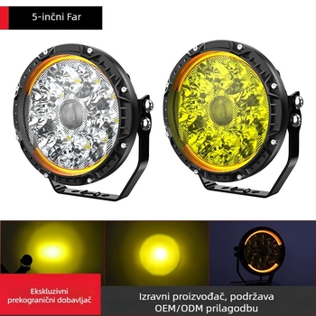Northern lucky star LED spot svjetlo 50W od aluminijskog legura, GZ13CL, univerzalno off-road vozilo, Wrangler kompatibilan