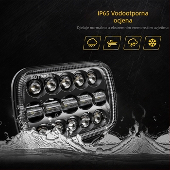 Chengguang LED prednja svjetla za Wrangler/JEEP s Osram LED, 95W, 12V, IP65, kućište od lijevanog aluminija