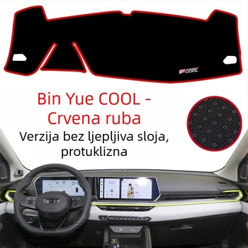 Anti-sjajna podloga za srednju konzolu Geely Binyue COOL 2022, PVC