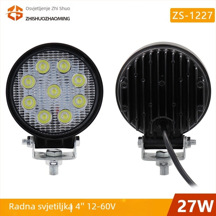 Univerzalno LED radno svjetlo za teške strojeve, 27W, 6500 lm, trajanje 10000 h, Šifra dijela zs-1327