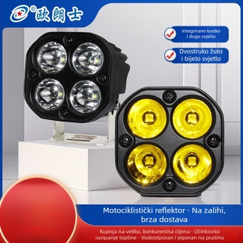 LED reflektor za automobile i motocikle, aluminijsko kućište, 40W, 4000LM, 9-30V
