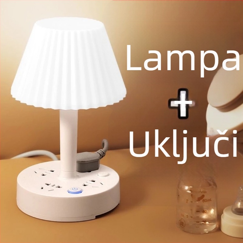 Stolna lampa s USB punjenjem, ugrađena baterija, svjetlo za zaštitu očiju, glasovno upravljanje, CRI ≥95, napon ≤36V