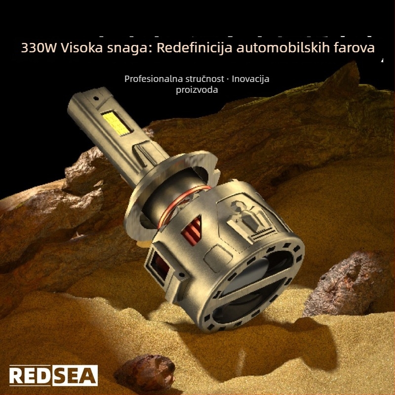 Automobilska LED prednja svjetla: 330W, 12-24V, 33000 lm, IP68, CSP 5080-15 core