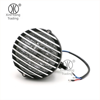 Prednje svjetlo za motocikl H4, 12V, 55W, aluminijska legura, model XRL-45210