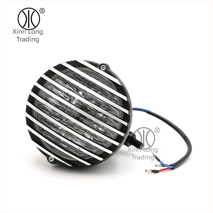 Prednje svjetlo za motocikl H4, 12V, 55W, aluminijska legura, model XRL-45210