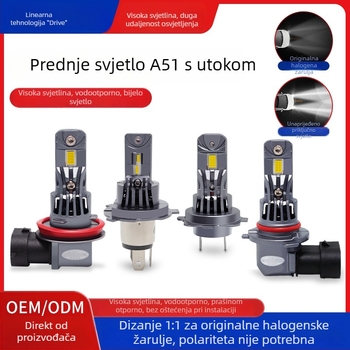 LED prednje svjetlo automobila A51 28W 12V 4800lm IP67