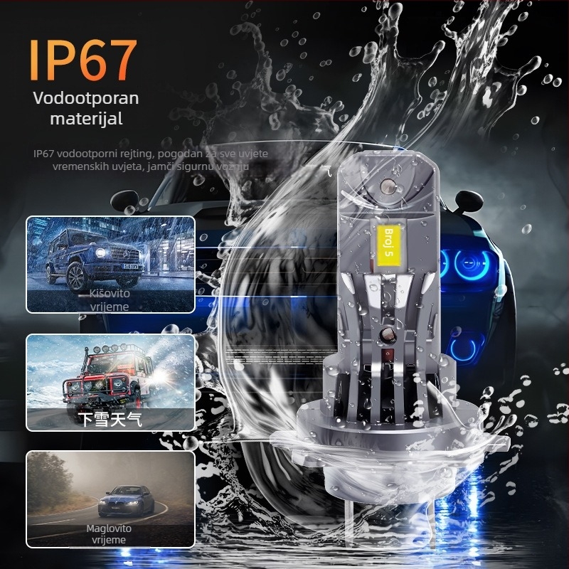 LED prednje svjetlo automobila A51 28W 12V 4800lm IP67