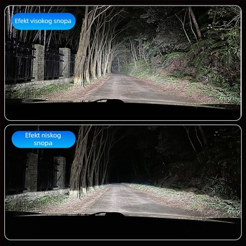 LED auto svjetla, 170W snaga, 17000LM svjetlosni tok, 12V, IP68, aluminijski kućište