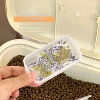 Spremnik za čuvanje hrane za mačke, zatvoren i vodootporan, vakuumska konstrukcija, materijal PP; Marka Unique; Kapacitet: Drugo; Uvoz: Ne; IP: Ne