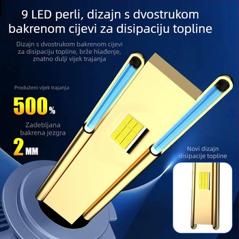 LED automobilska svjetla R9, 130W, 24V, 13 000 lm, IP68