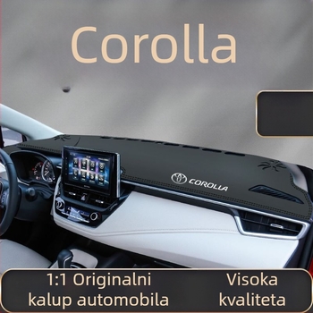 Podložak za srednju konzolu za Toyota Corolla – zaštita od sunca na ploči, toplinska izolacija, dekorativni auto-dodatak