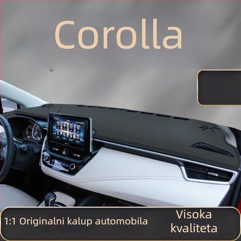 Podložak za srednju konzolu za Toyota Corolla – zaštita od sunca na ploči, toplinska izolacija, dekorativni auto-dodatak