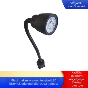 LED radna lampa za strojeve - otporna na ulje i vodu, dvostruko napajanje 24V/220V