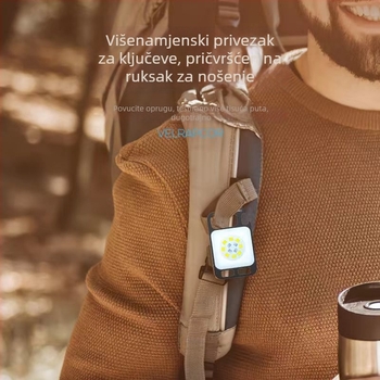 Magnetska LED radna svjetiljka za privjesak – 5W, 500 mAh, punjiva, ručno pokretanje napajanja, uključeno punjač