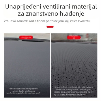 Zaštitna podložka za ploču i središnju konzolu Toyota Corolla, kompatibilna s modelima 2014–2018.