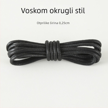 Okrugle vezice za platnene cipele – proljetna sezona