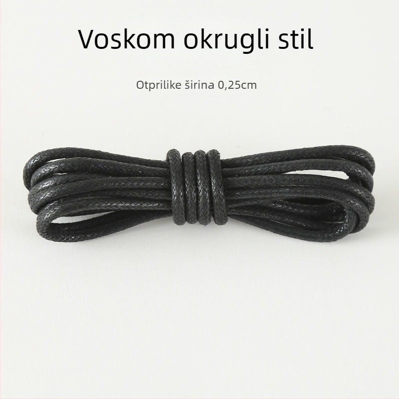 Okrugle vezice za platnene cipele – proljetna sezona