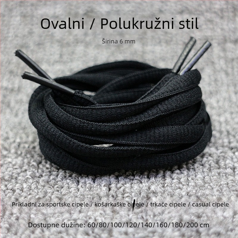 Okrugle vezice za platnene cipele – proljetna sezona