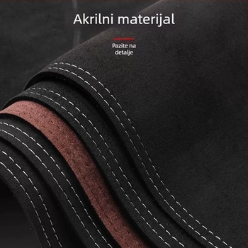 Mat za zaštitu od sunca za središnju konzolu i instrument ploču Zhiji L6 – suede, ispis logotipa