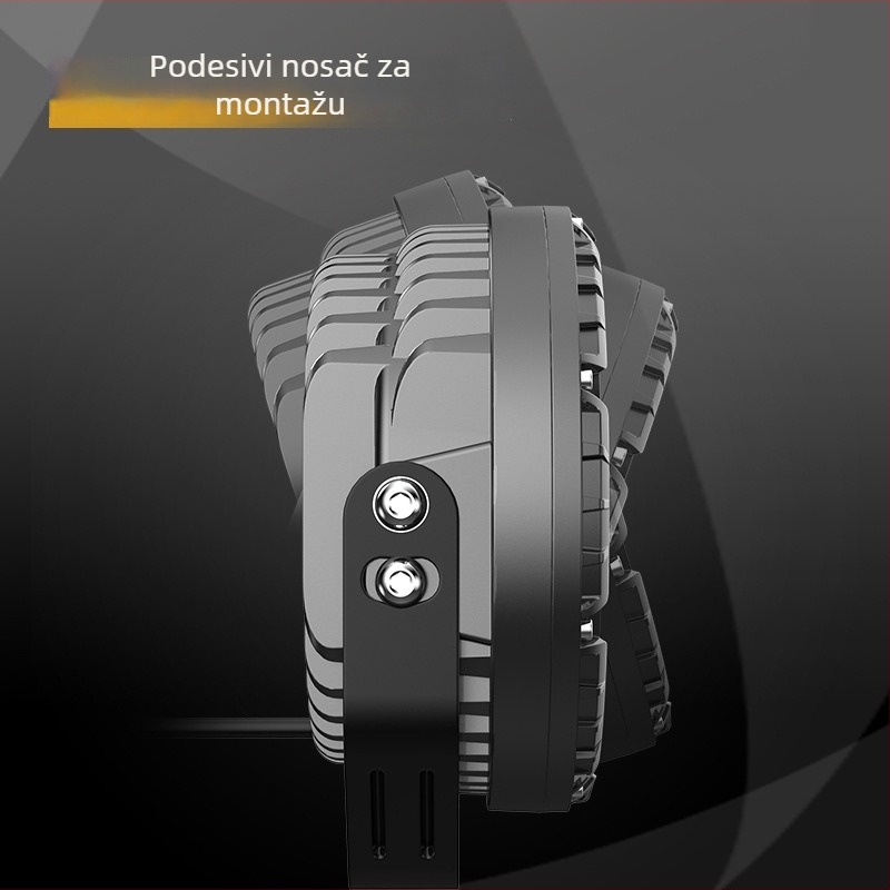 Kružni LED reflektor za terenska vozila, 60W, 12-80V, 5000 lm, aluminijsko kućište, model Gz16cl