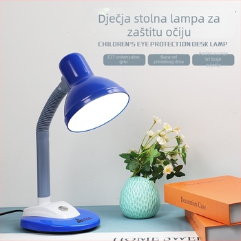 Huaxiong LED stolna lampa s metalnim abažurom, 220 V, 6–10 W, E7 vijčana osnova, 3C certificirano