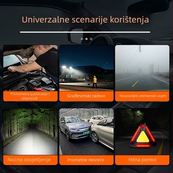 Višestruka radna svjetiljka s COB LED nizom 5730×44, 1000 lm, 180° snop, ABS kućište